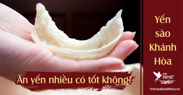 an yen nhieu co tot khong