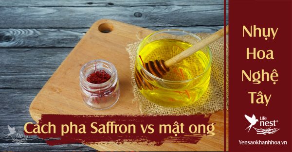 Cách pha nhụy hoa nghệ tây ngâm mật ong, lợi ích và cách làm